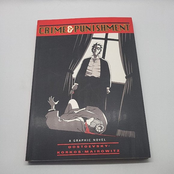 Crime and Punishment Comic Graphic Novel Paperback - Picture 1 of 4